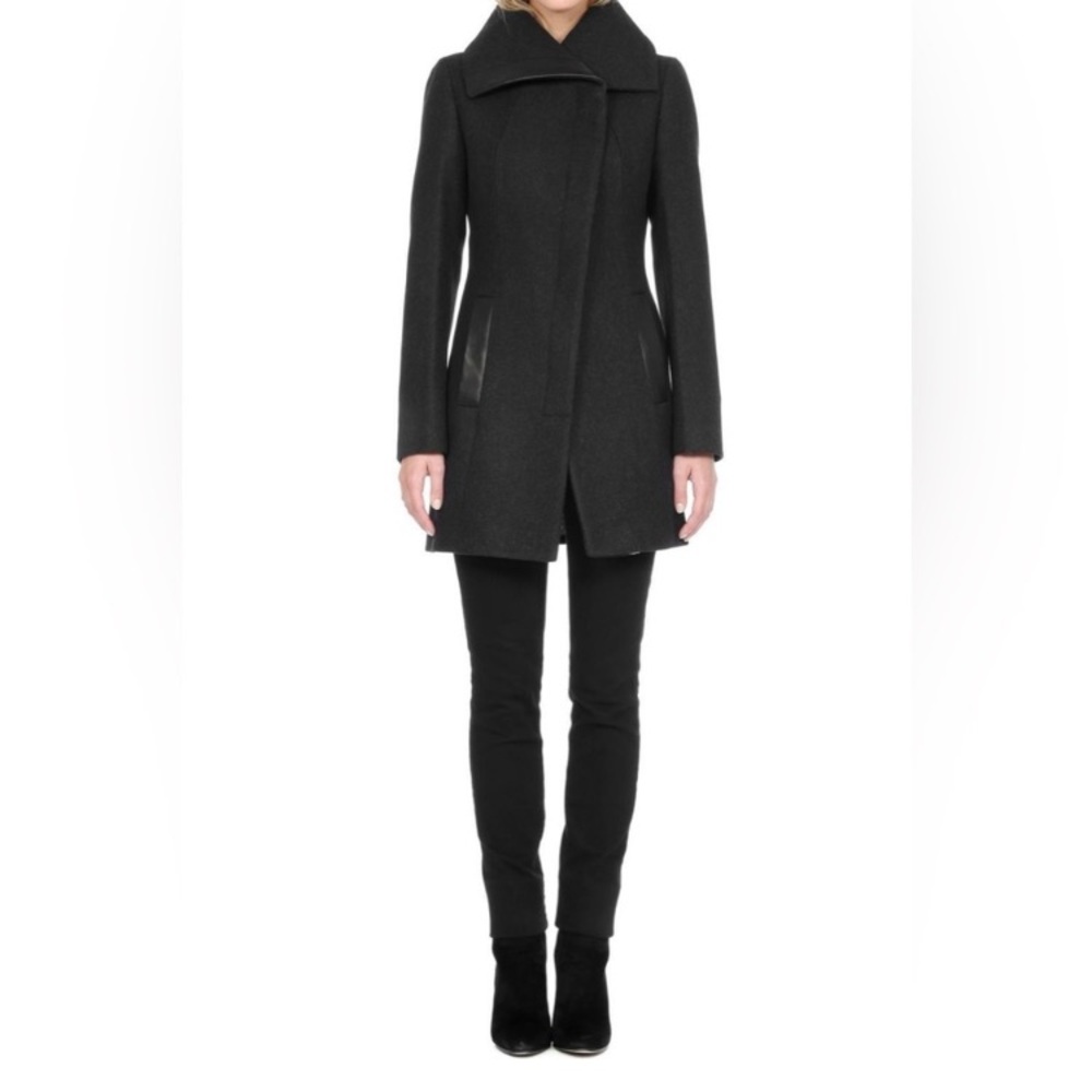 Soia kyo 100% wool black Jana jacket